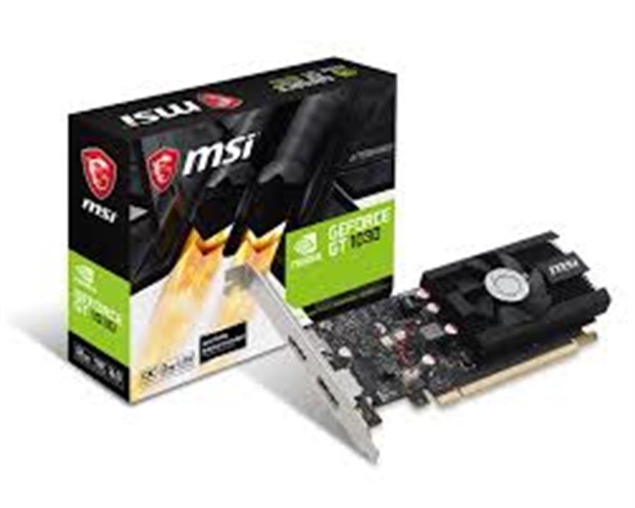 PLACA DE VIDEO GT 1030 4GB MSI 4DG4 LP