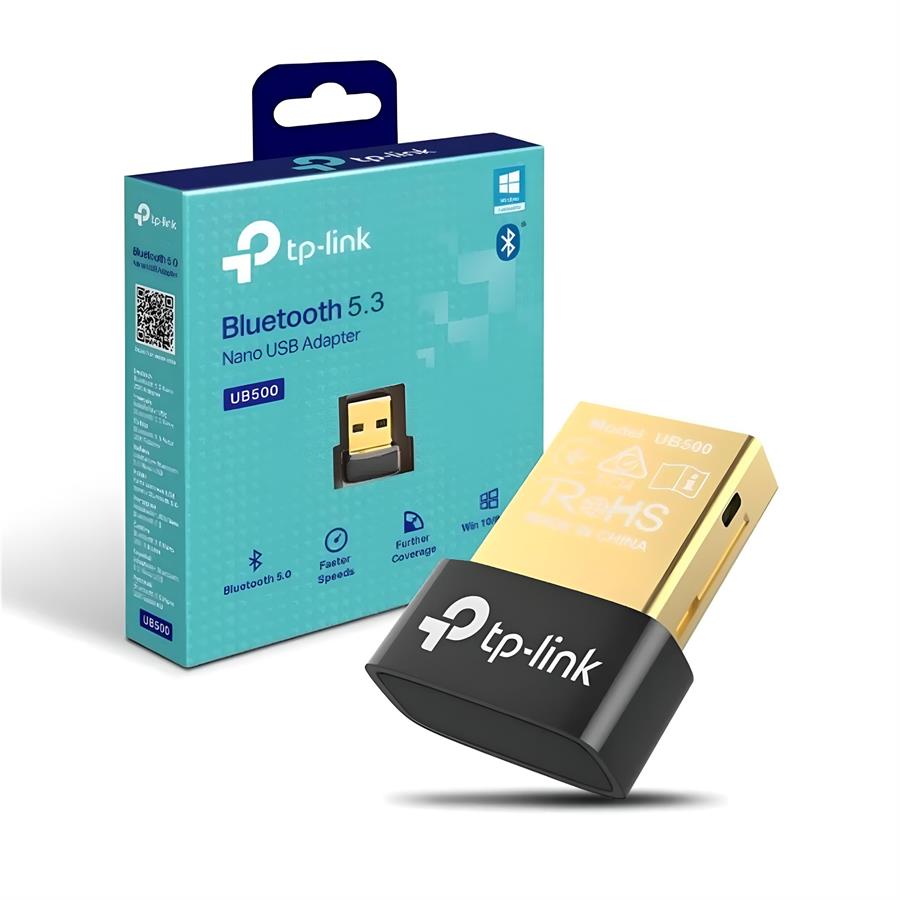 RECEPTOR BLUETOOTH USB NANO TP-LINK UB500 PARA PC - 5.4