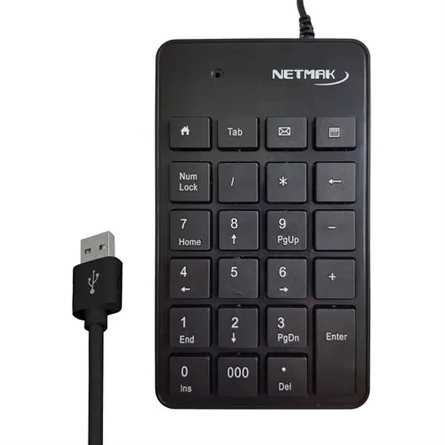 TECLADO NETMAK NUMÉRICO USB