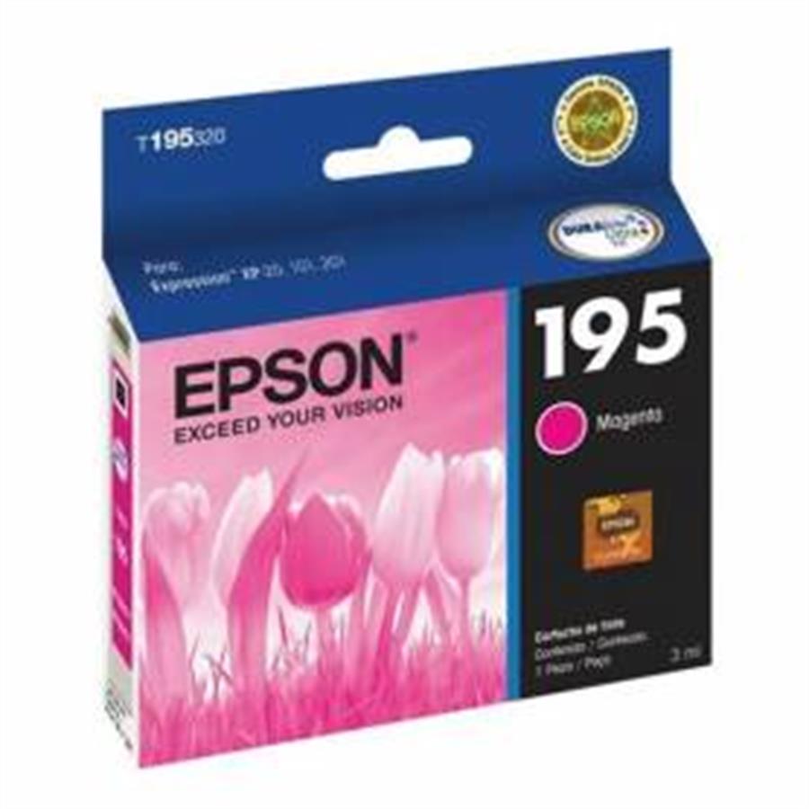 CARTUCHO ORIGINAL EPSON 195 MAGENTA P / XP 101 / 201 / 211