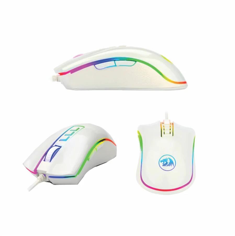 MOUSE REDRAGON COBRA M711 BLANCO