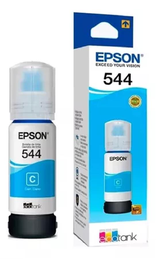 TINTA EPSON 544 CYAN 65ML P/L 1210 - 3110 - 3150 - 3210 - 3250