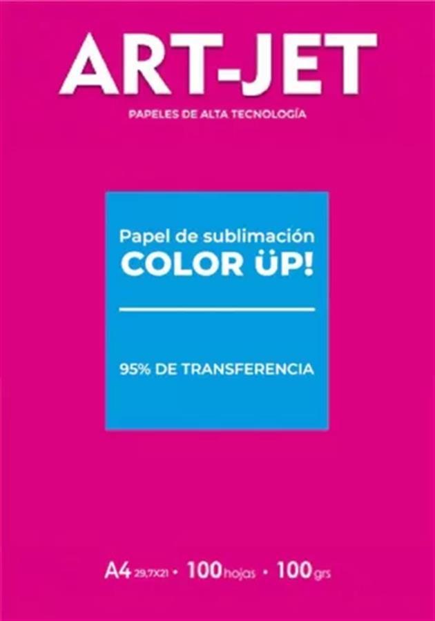 PAPEL ART-JET P/ SUBLIMAR 100GR A4 X 100 HOJAS